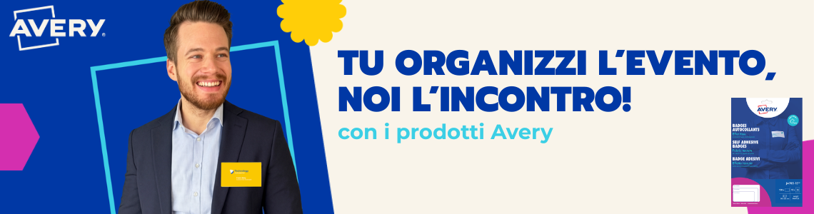 Soluzioni Avery per eventi, meeting e riconoscimento ospiti
